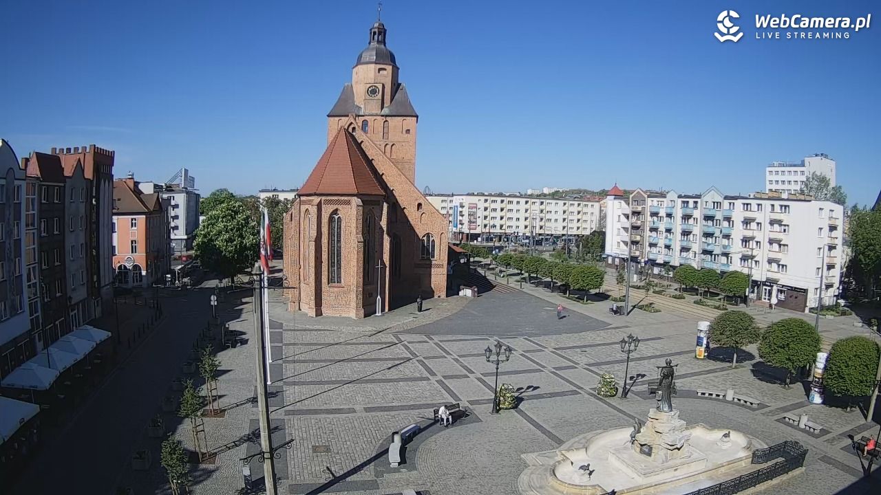 Gorzów Wielkopolski - widok na Katedrę - 28 kwiecień 2025, 09:32