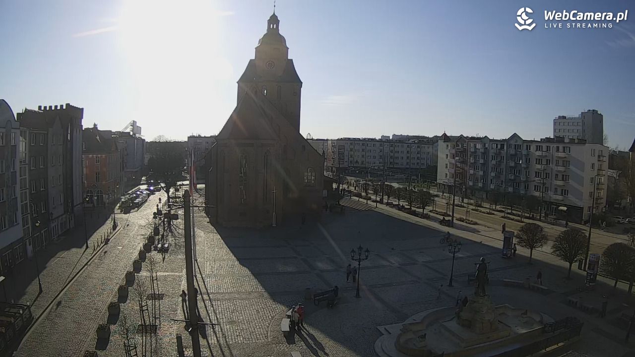 Gorzów Wielkopolski - widok na Katedrę - 18 marzec 2026, 15:59