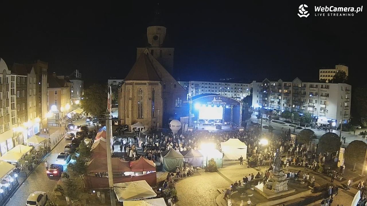 Gorzów Wielkopolski - widok na Katedrę - 29 sierpień 2026, 21:43