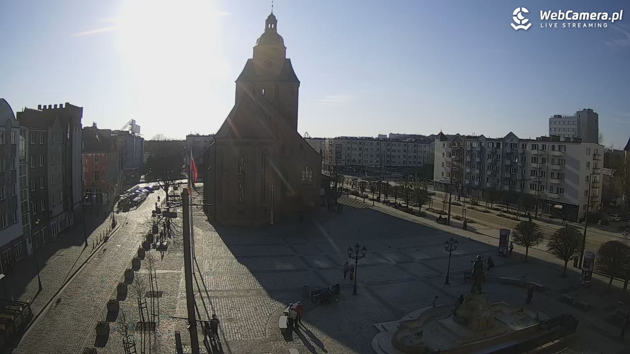 Gorzów Wielkopolski - widok na Katedrę - 18 marzec 2026, 15:59