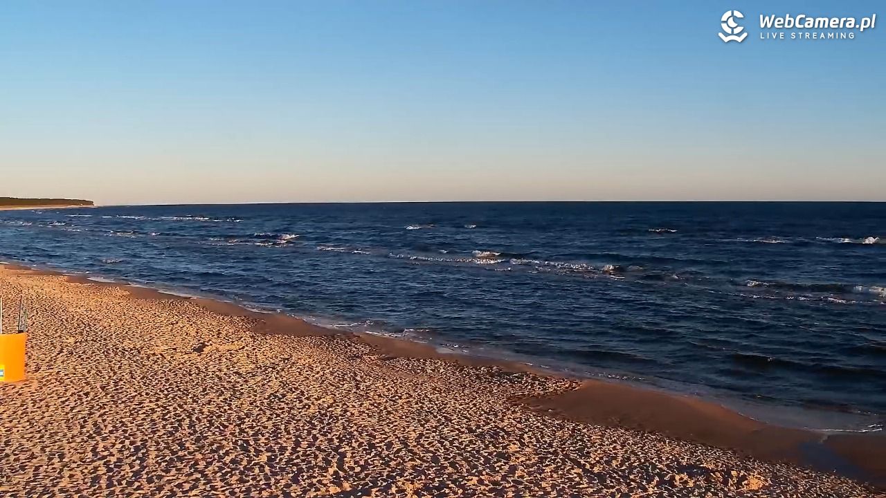 Grzybowo - widok na plażę - 22 czerwiec 2026, 05:21
