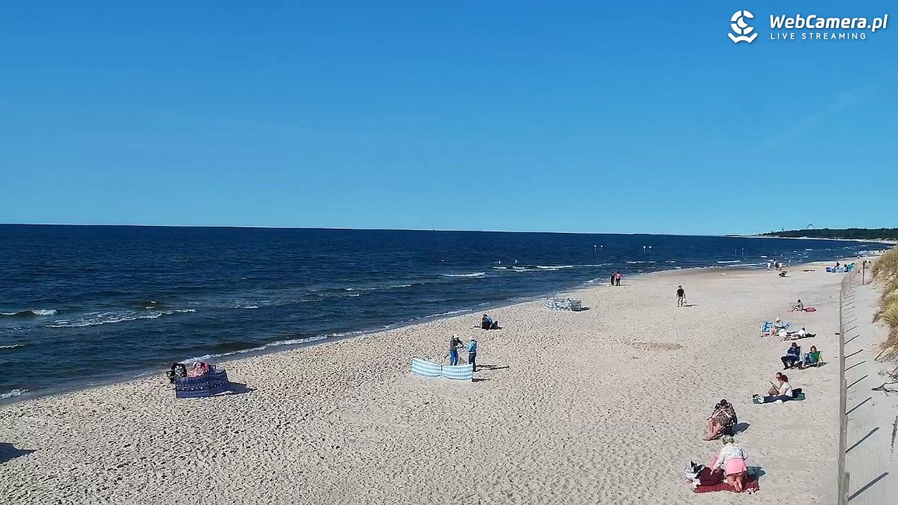 Grzybowo - widok na plażę - 12 czerwiec 2025, 17:29