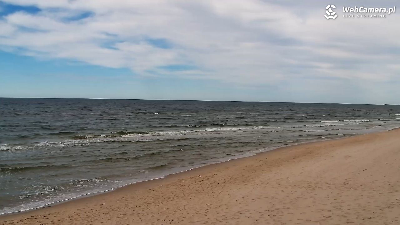 Grzybowo - widok na plażę - 07 maj 2026, 15:04