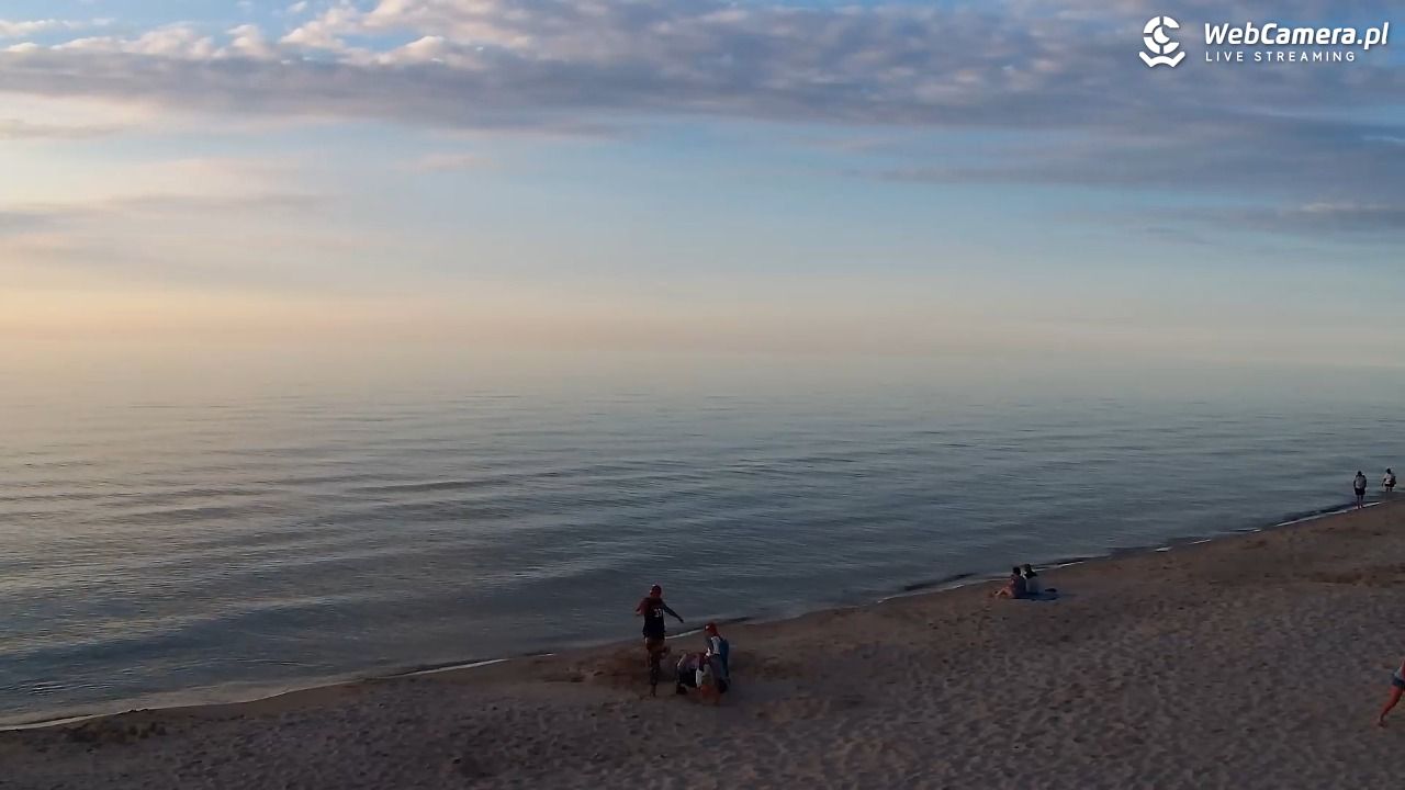 Grzybowo - widok na plażę - 24 czerwiec 2026, 20:25