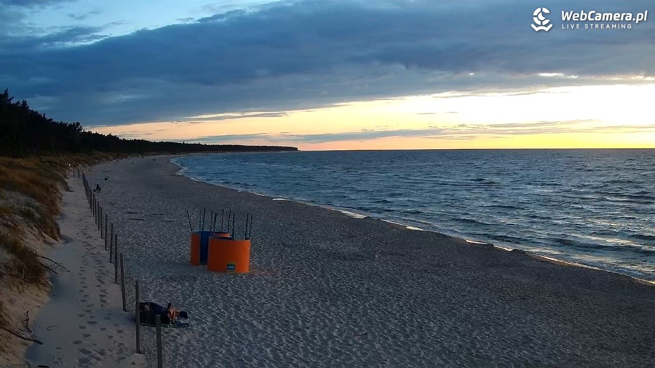 Grzybowo - widok na plażę - 22 czerwiec 2026, 13:57