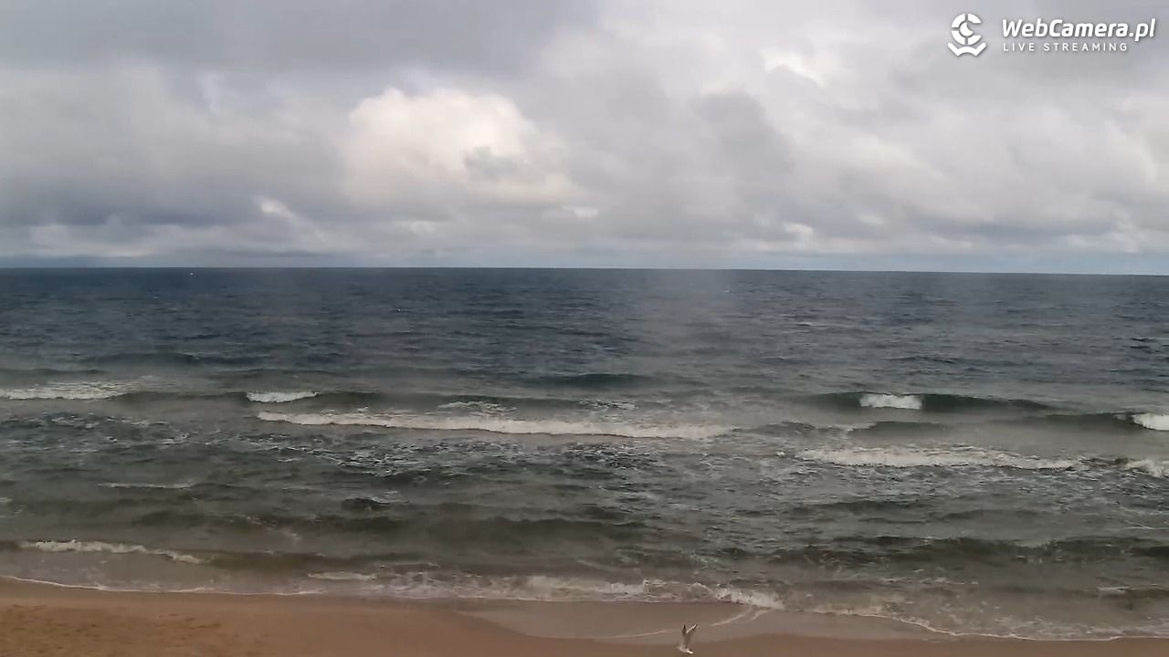 Grzybowo - widok na plażę - 24 wresień 2026, 12:33