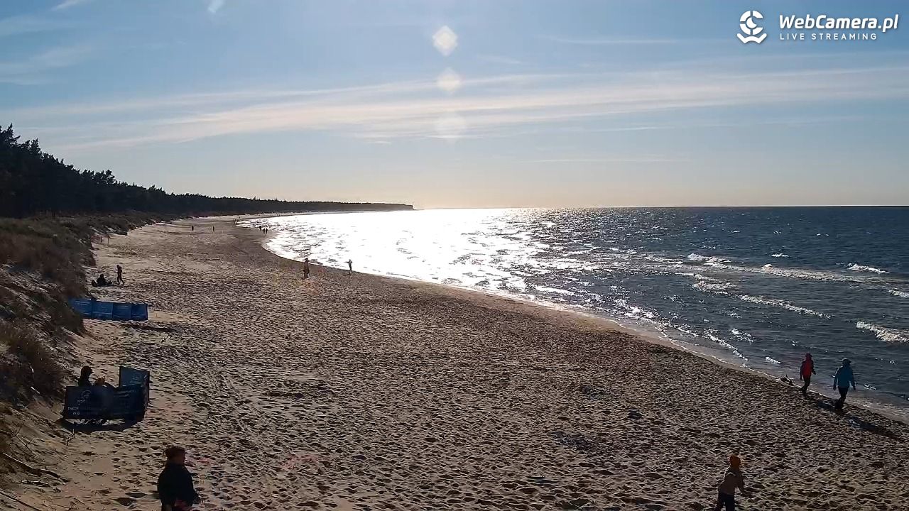 Grzybowo - widok na plażę - 09 maj 2026, 17:39