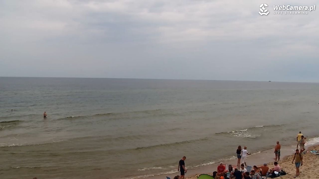 Grzybowo - widok na plażę - 10 sierpień 2026, 13:22