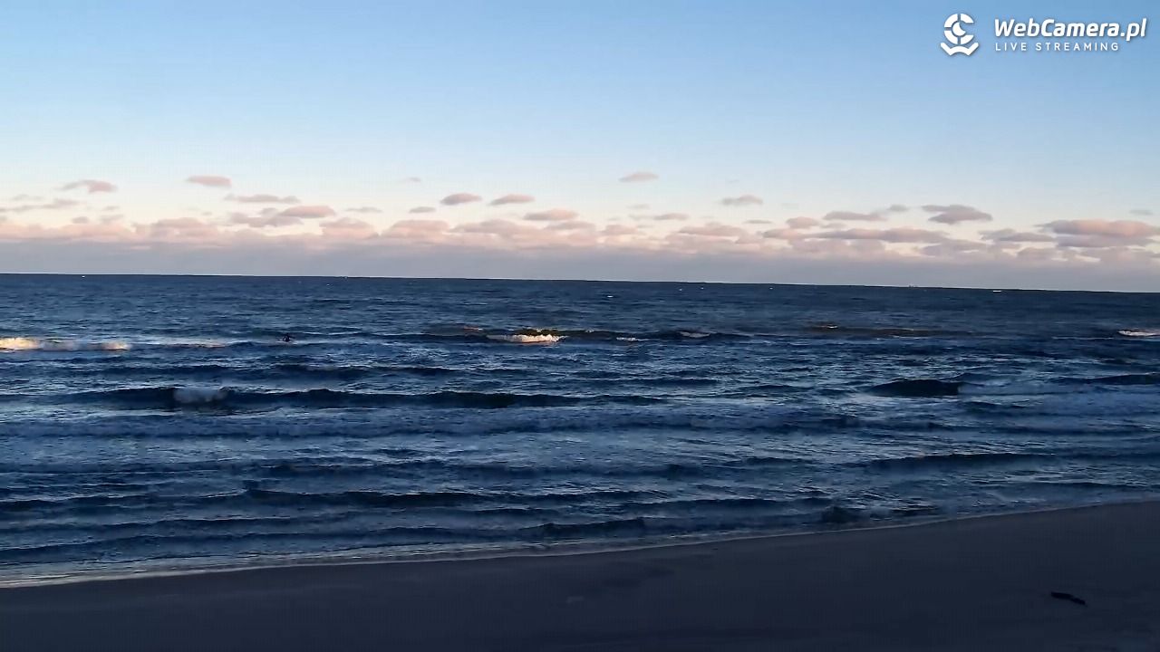 Grzybowo - widok na plażę - 24 grudzień 2025, 09:44