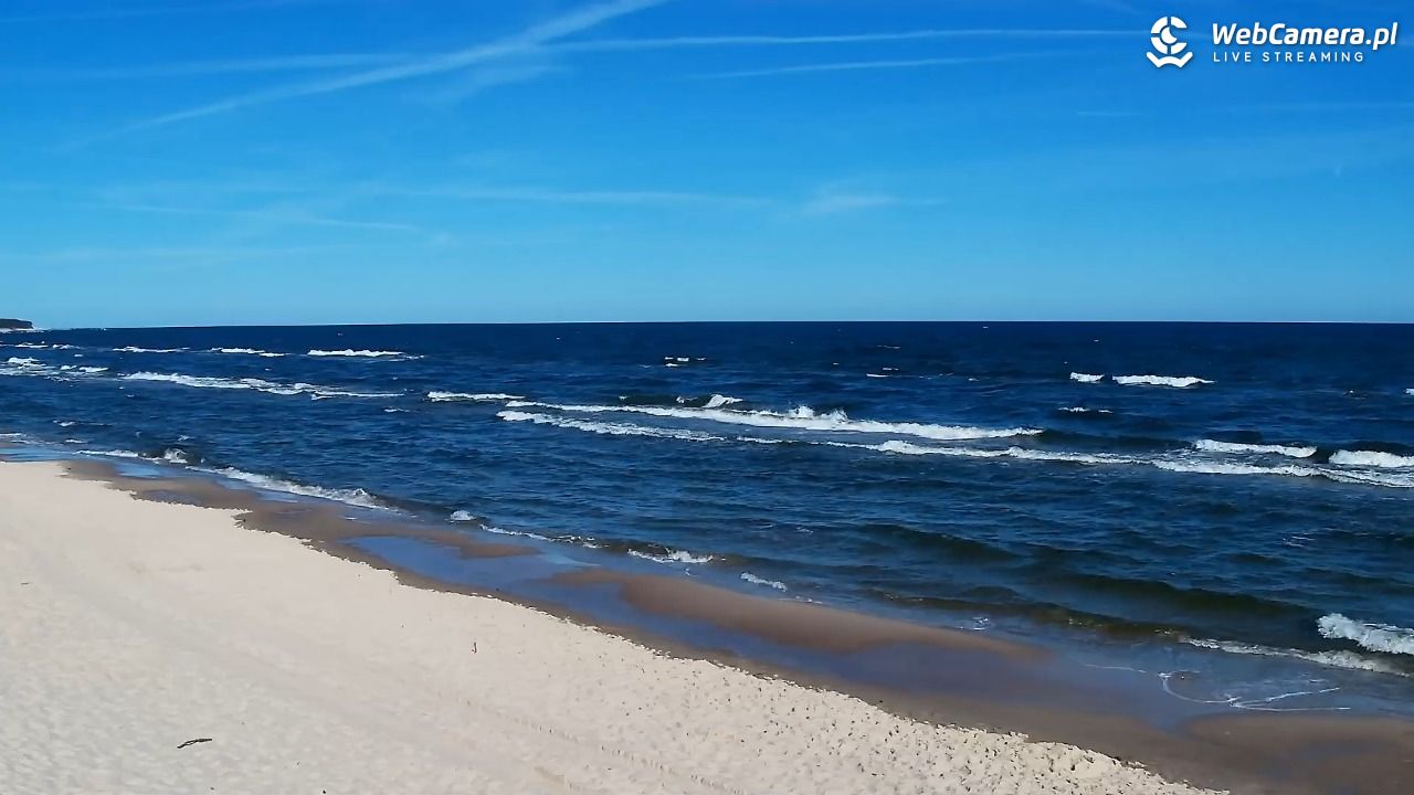 Grzybowo - widok na plażę - 22 czerwiec 2026, 08:30