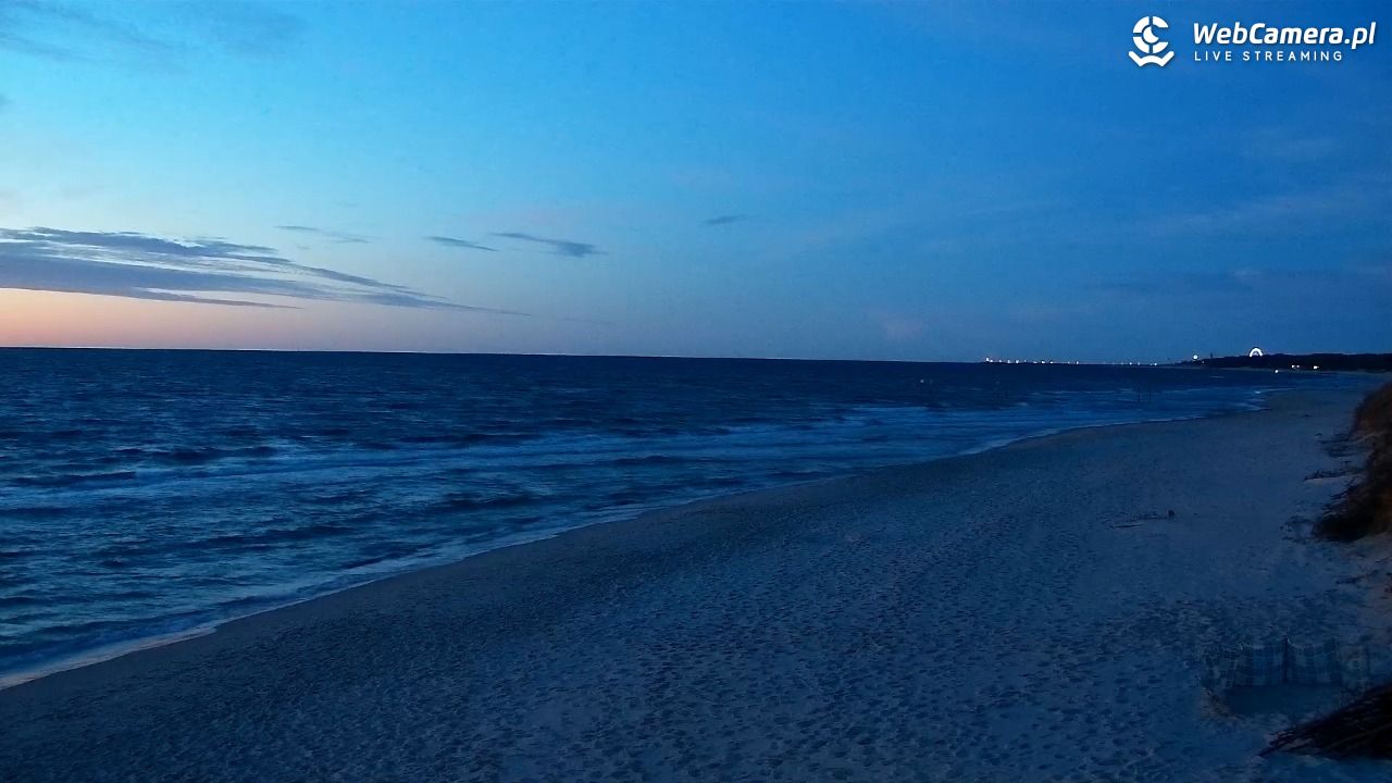 Grzybowo - widok na plażę - 07 maj 2026, 21:22