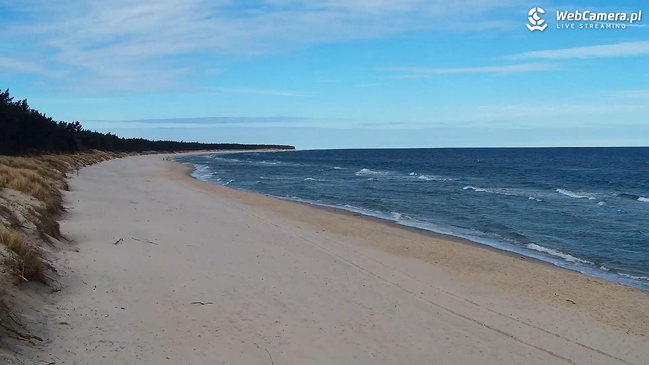 Grzybowo - widok na plażę - 08 maj 2026, 09:24