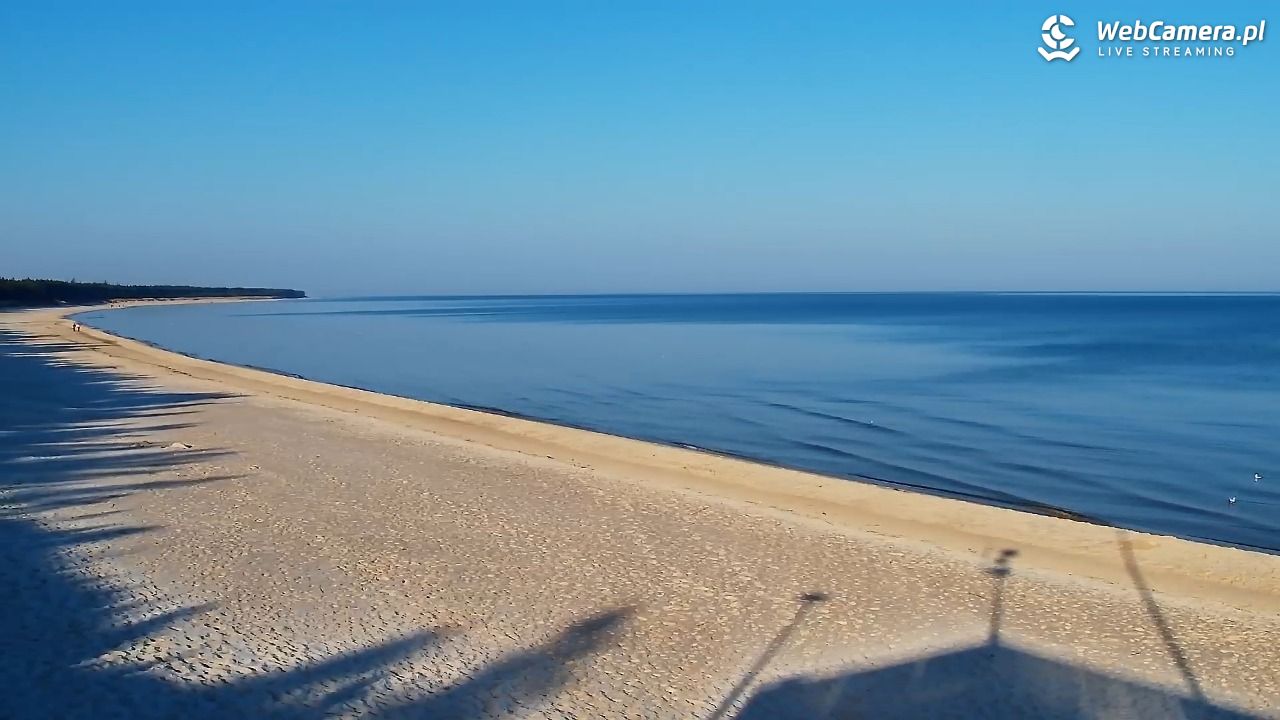 Grzybowo - widok na plażę - 22 marzec 2026, 08:06