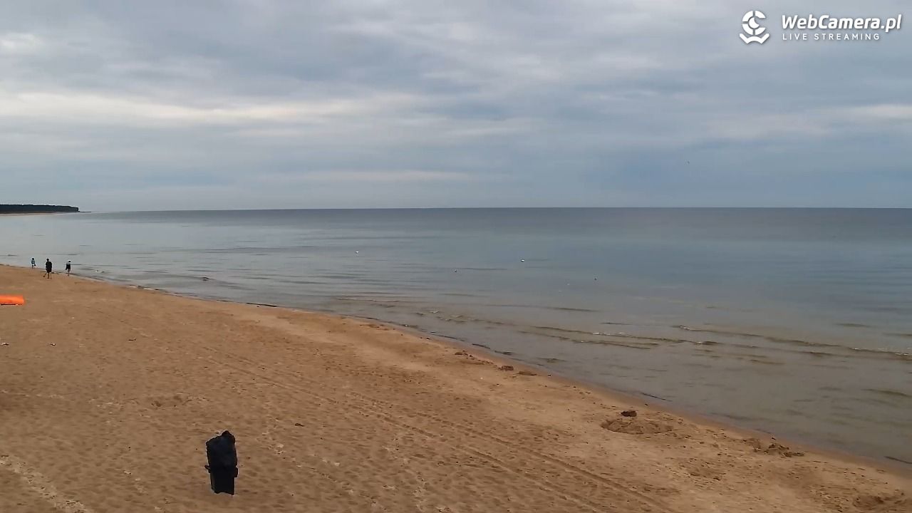 Grzybowo - widok na plażę - 10 sierpień 2026, 09:29