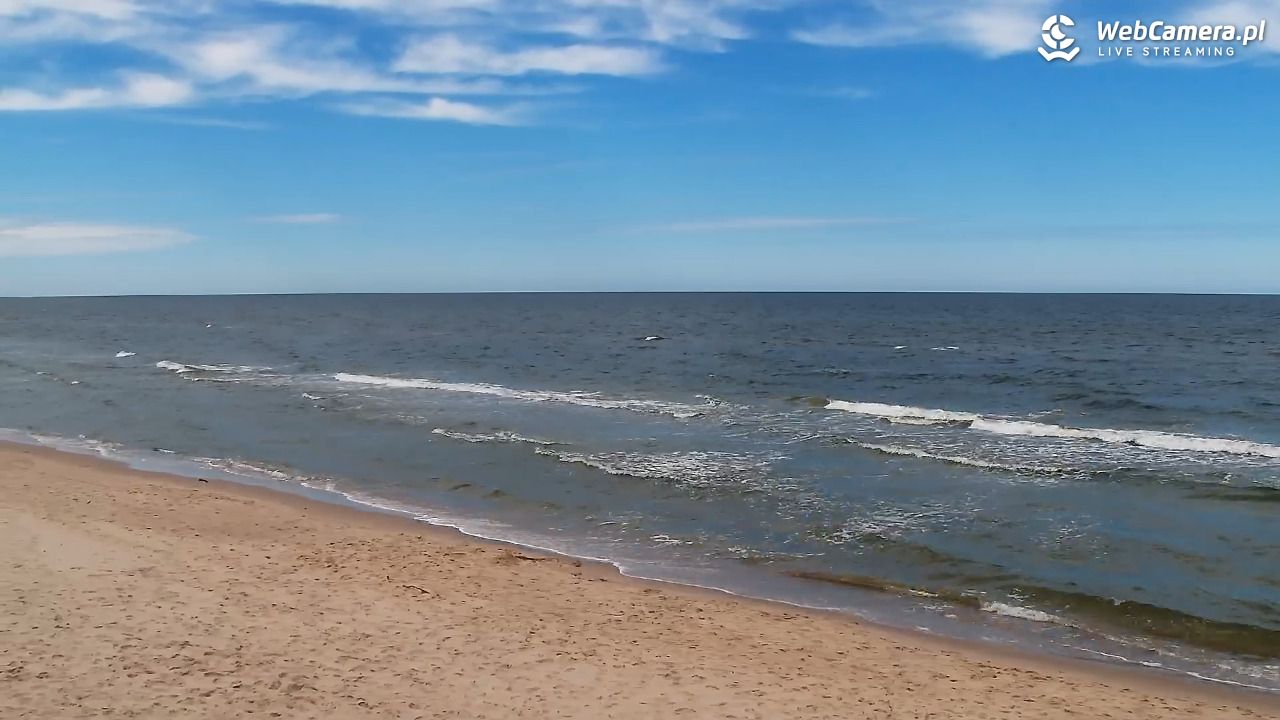 Grzybowo - widok na plażę - 07 maj 2026, 13:41