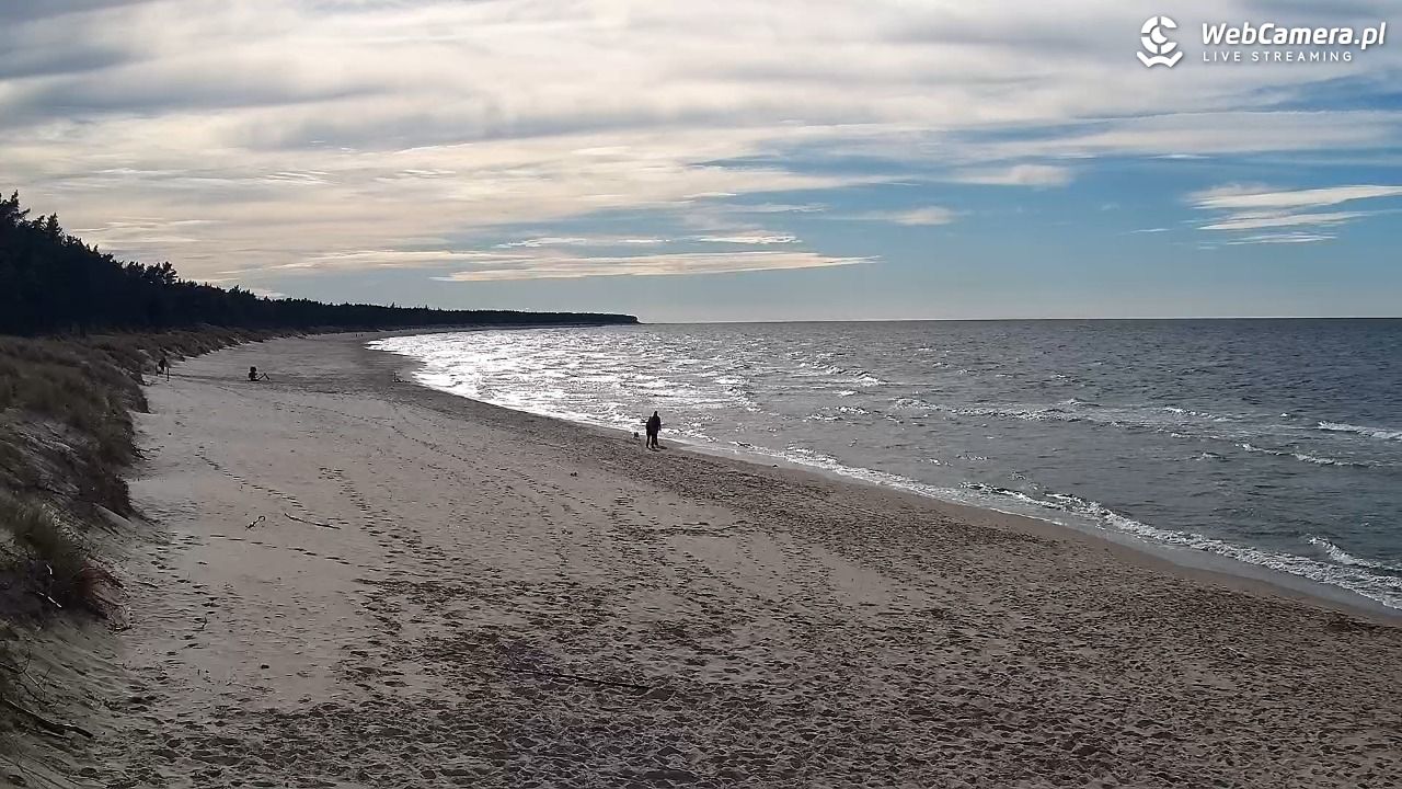 Grzybowo - widok na plażę - 07 maj 2026, 17:07