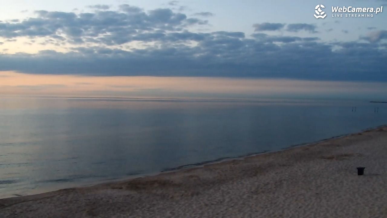 Grzybowo - widok na plażę - 24 czerwiec 2026, 21:57