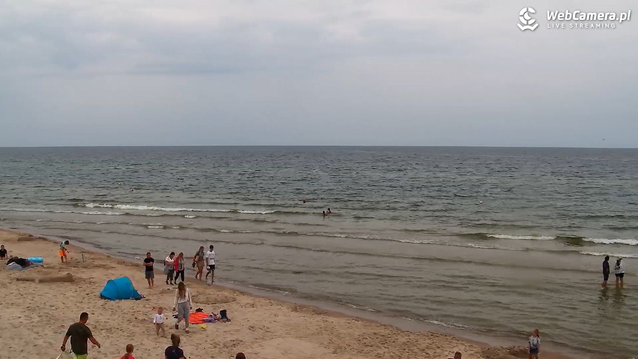 Grzybowo - widok na plażę - 10 sierpień 2026, 13:58