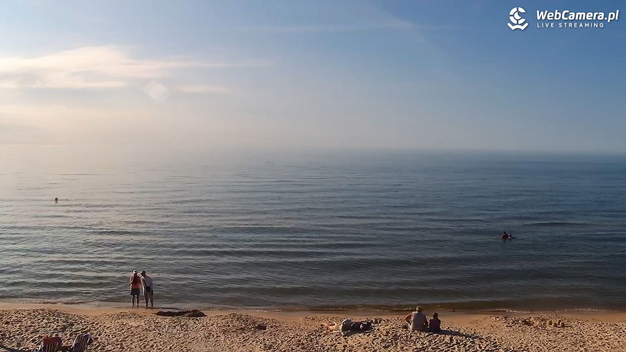 Grzybowo - widok na plażę - 24 czerwiec 2026, 18:33