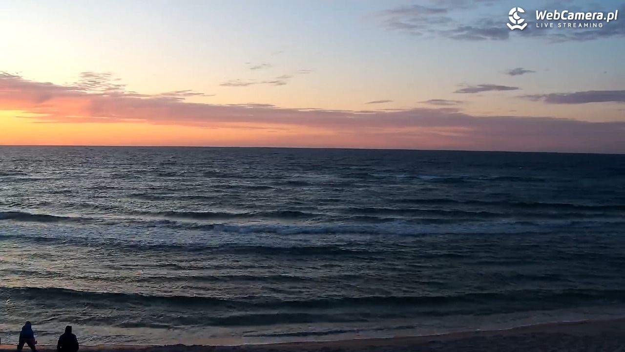 Grzybowo - widok na plażę - 08 maj 2026, 20:45
