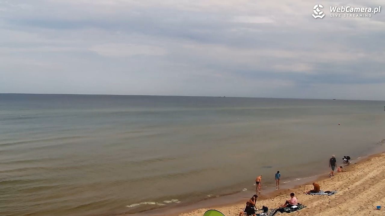 Grzybowo - widok na plażę - 10 sierpień 2026, 11:58