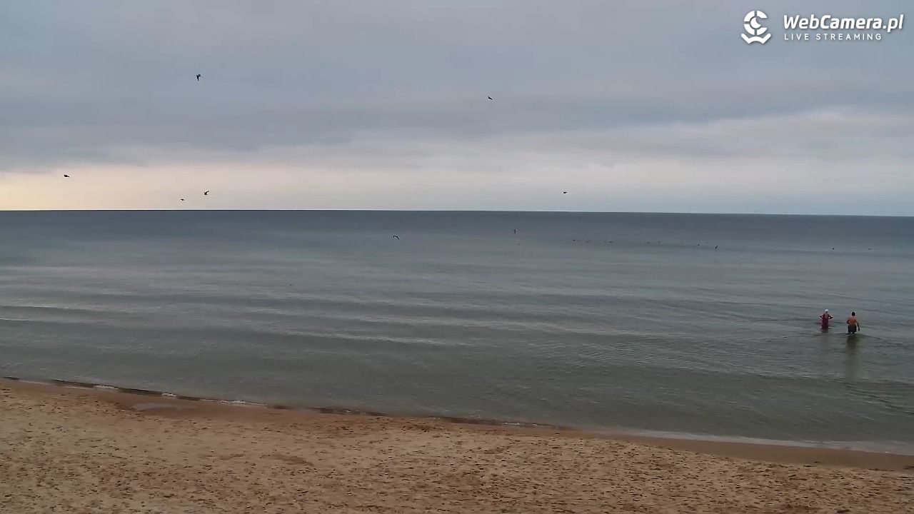 Grzybowo - widok na plażę - 21 grudzień 2025, 14:36