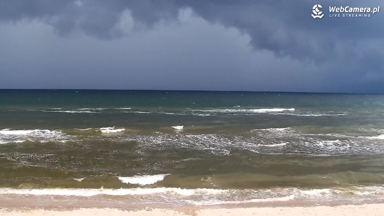 Grzybowo - widok na plażę - 20 wresień 2026, 15:33
