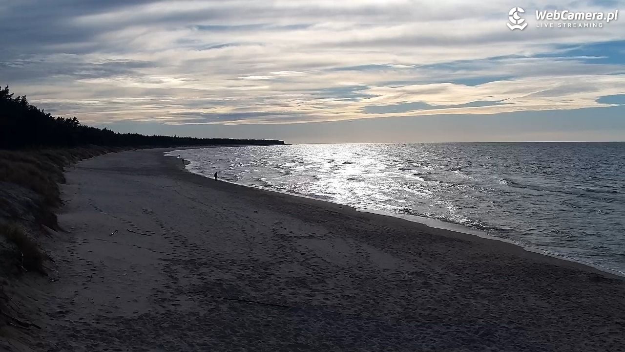 Grzybowo - widok na plażę - 07 maj 2026, 18:07