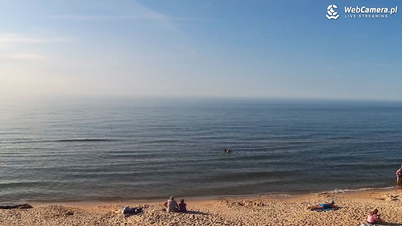 Grzybowo - widok na plażę - 24 czerwiec 2026, 18:33