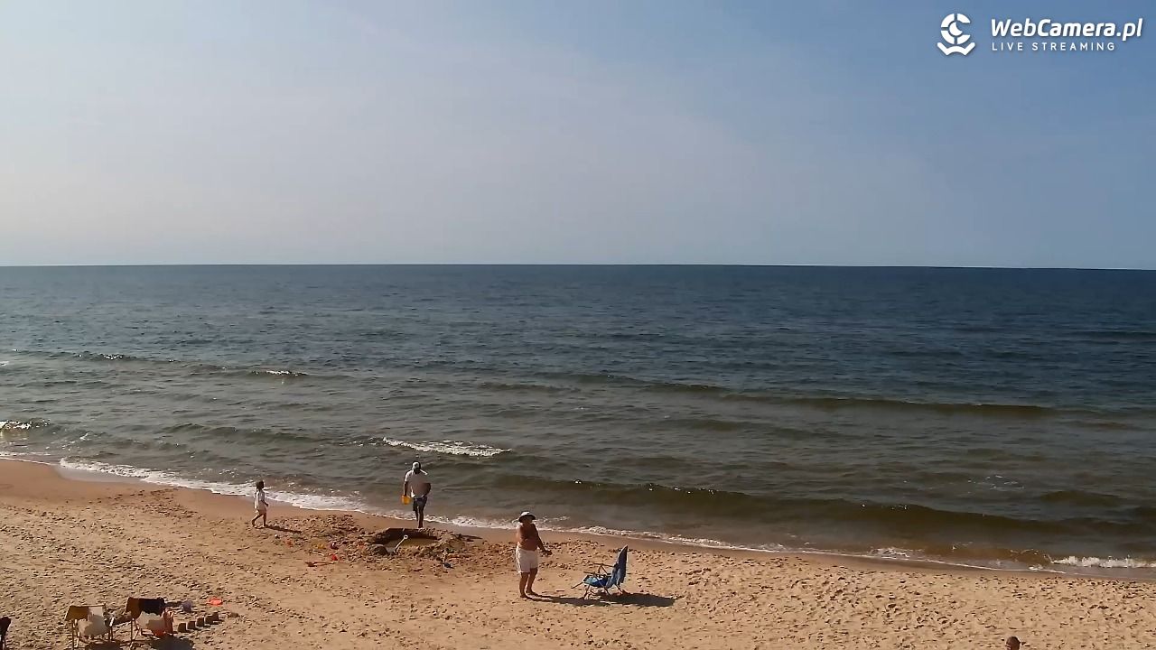 Grzybowo - widok na plażę - 12 czerwiec 2025, 15:59