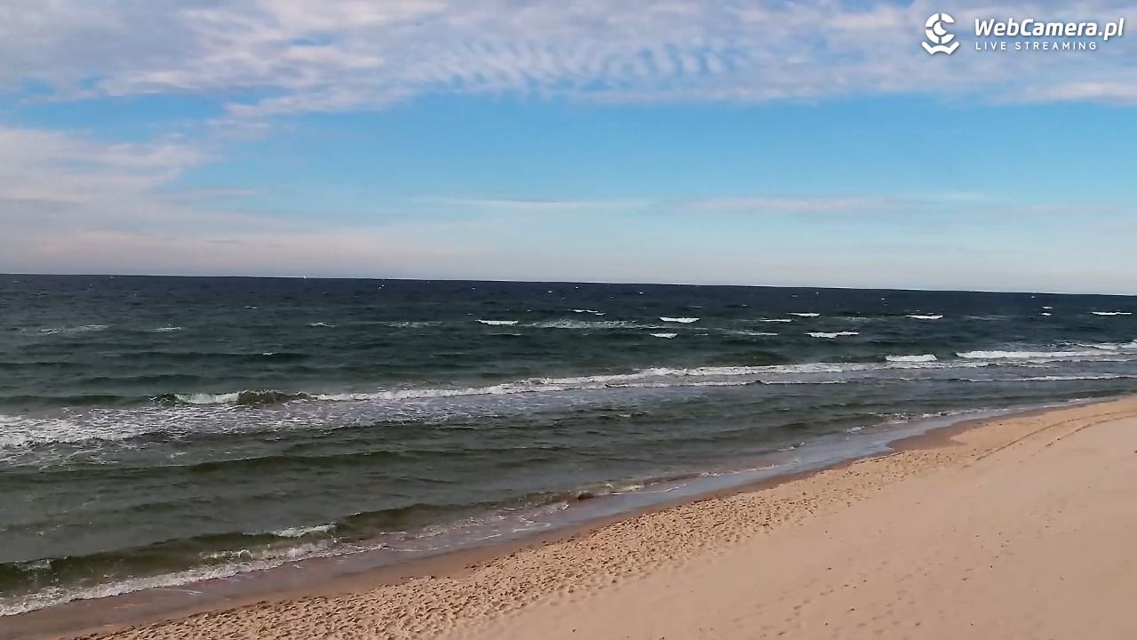 Grzybowo - widok na plażę - 08 maj 2026, 17:50