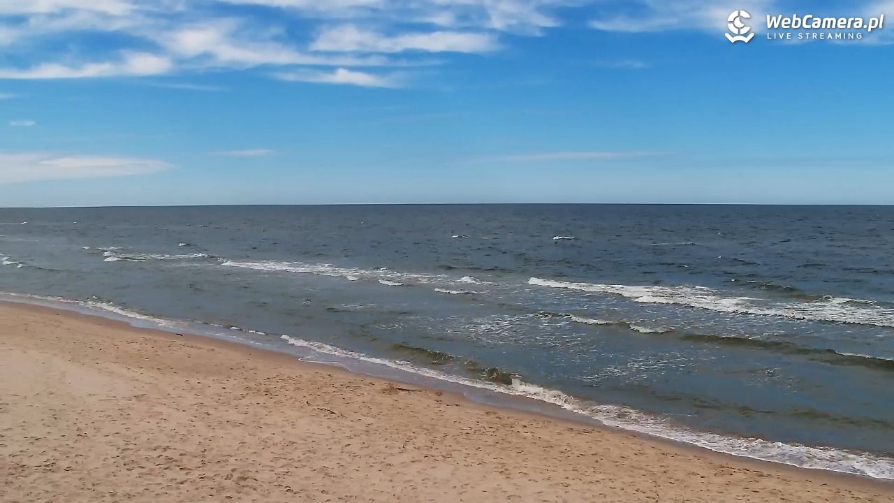 Grzybowo - widok na plażę - 07 maj 2026, 13:41