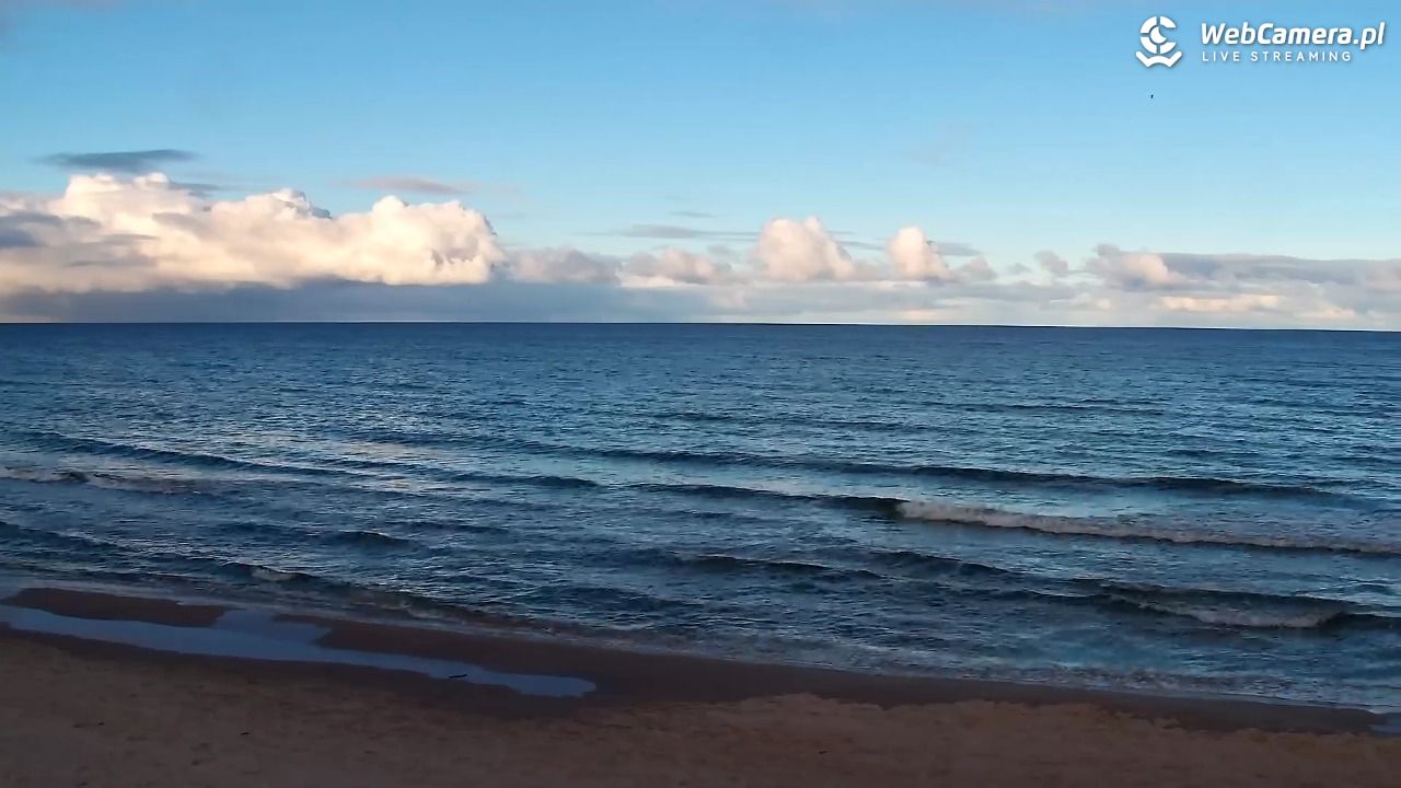 Grzybowo - widok na plażę - 23 grudzień 2025, 10:43