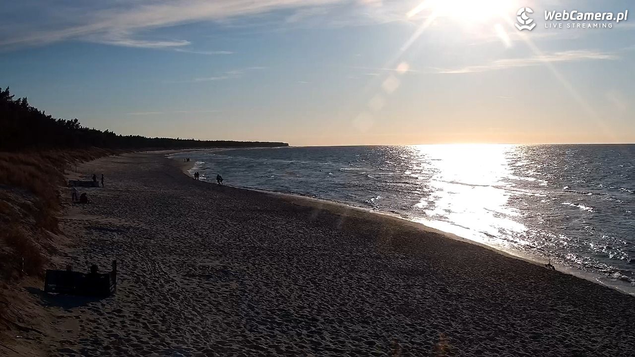 Grzybowo - widok na plażę - 09 maj 2026, 18:55