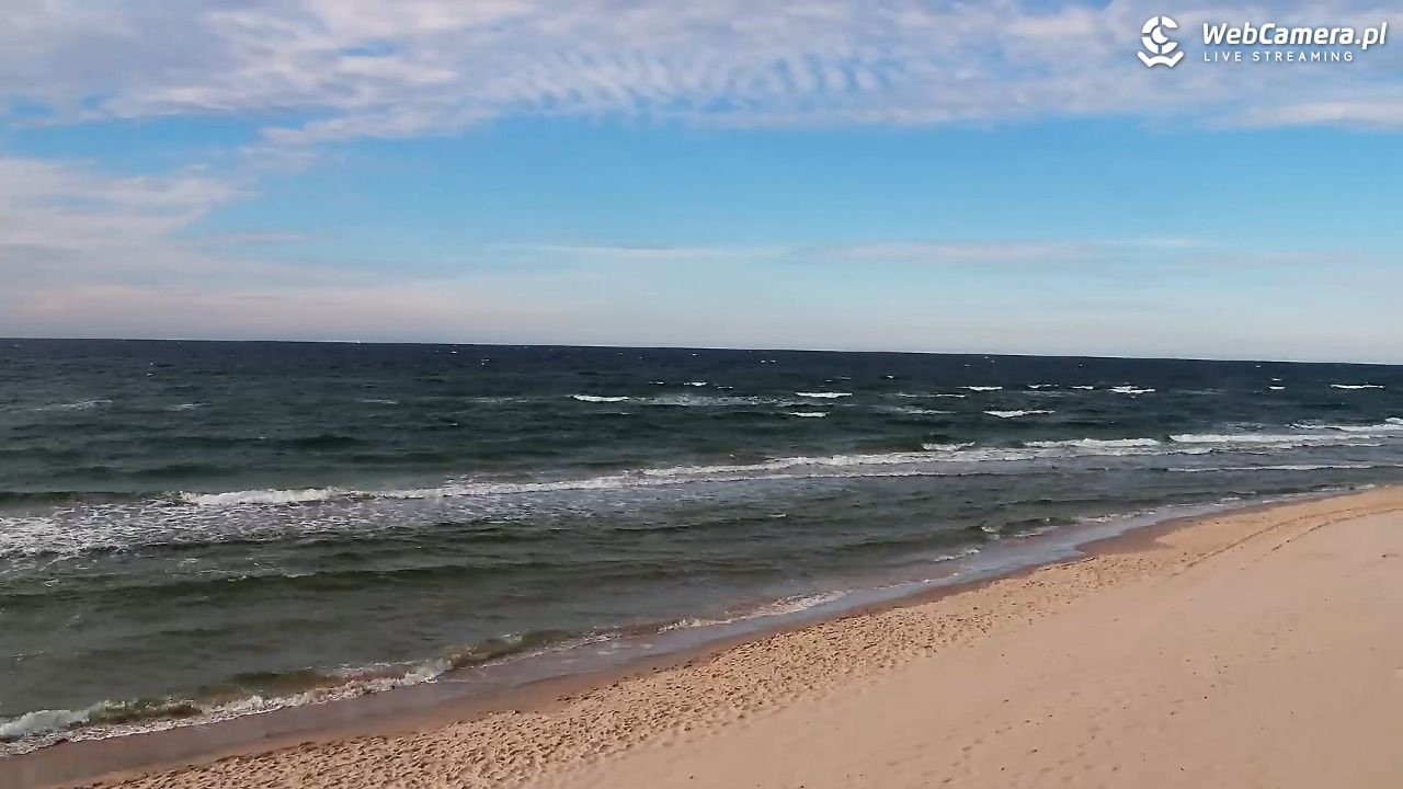 Grzybowo - widok na plażę - 08 maj 2026, 17:50