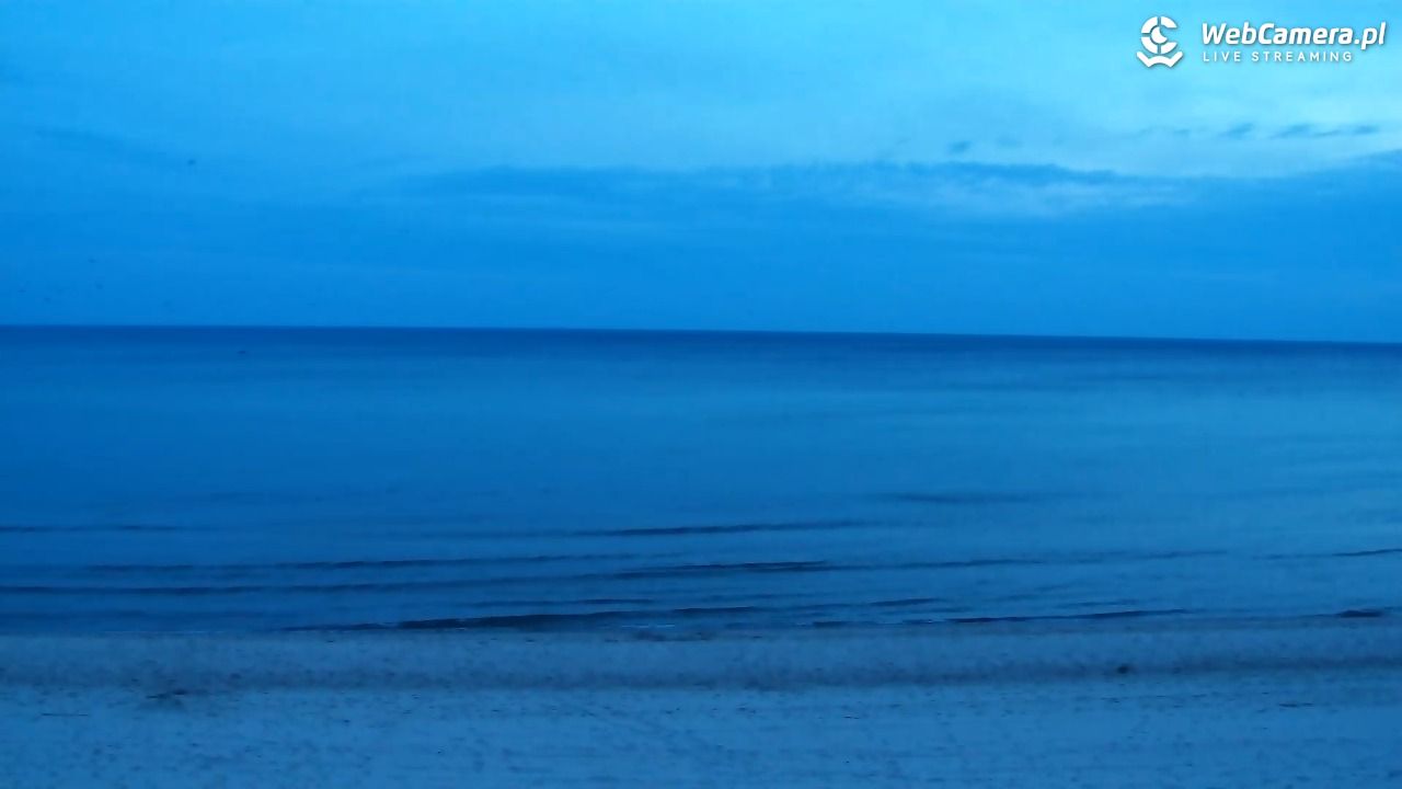 Grzybowo - widok na plażę - 25 marzec 2026, 05:34