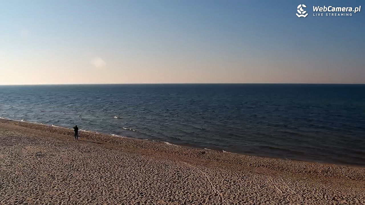 Grzybowo - widok na plażę - 22 marzec 2026, 16:00