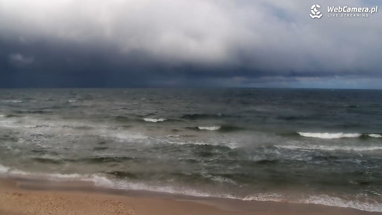 Grzybowo - widok na plażę - 24 wresień 2026, 13:17