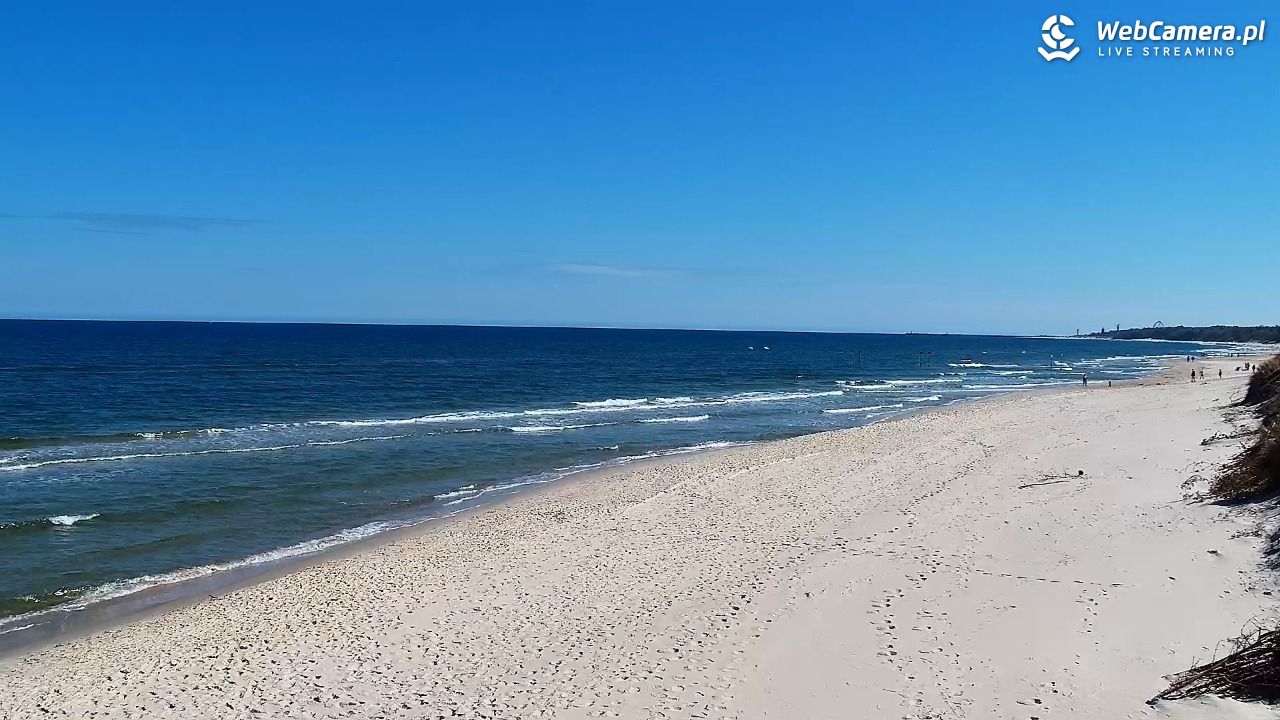 Grzybowo - widok na plażę - 09 maj 2026, 10:19