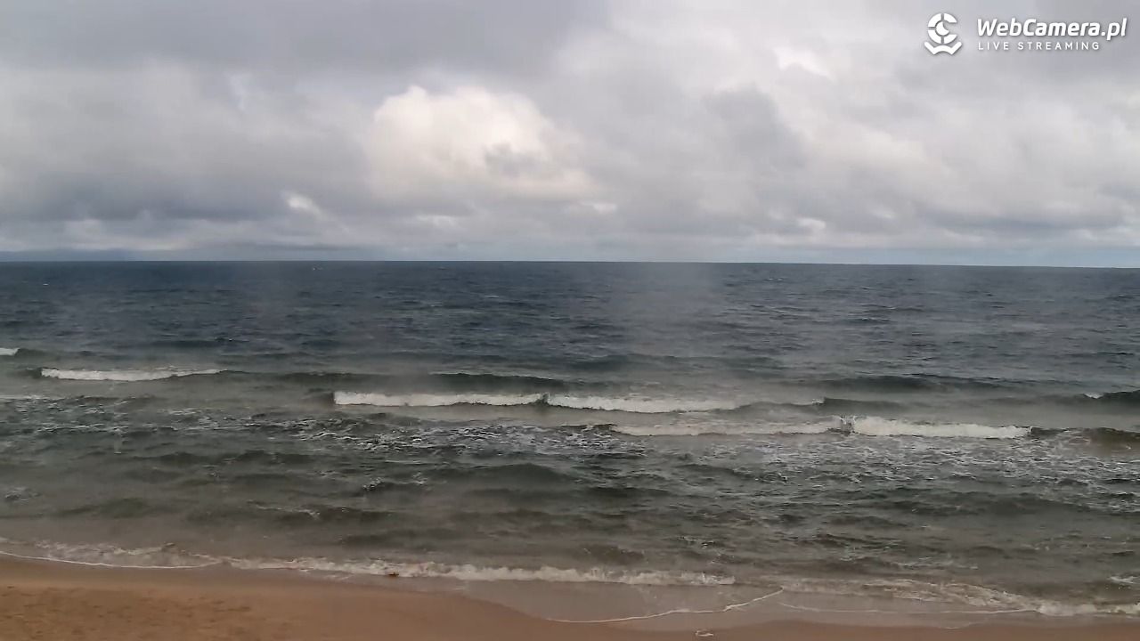 Grzybowo - widok na plażę - 24 wresień 2026, 12:33