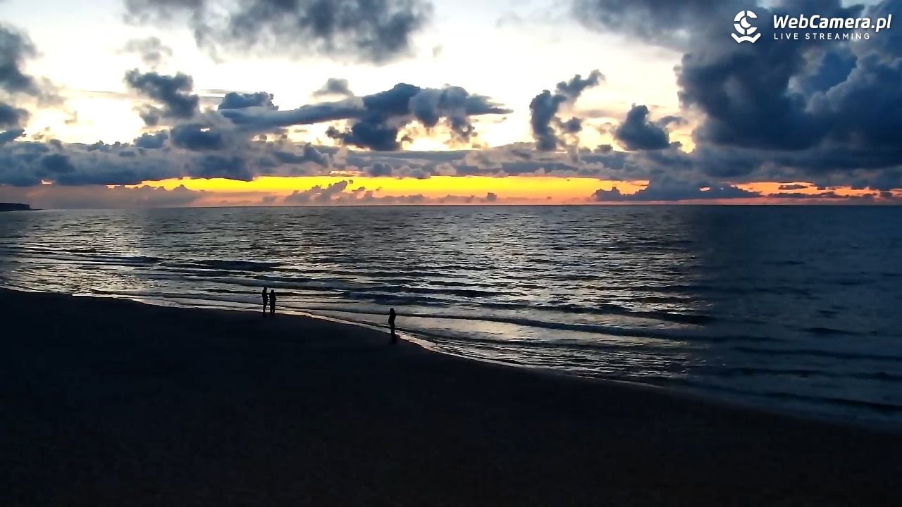 Grzybowo - widok na plażę - 14 wresień 2025, 19:39