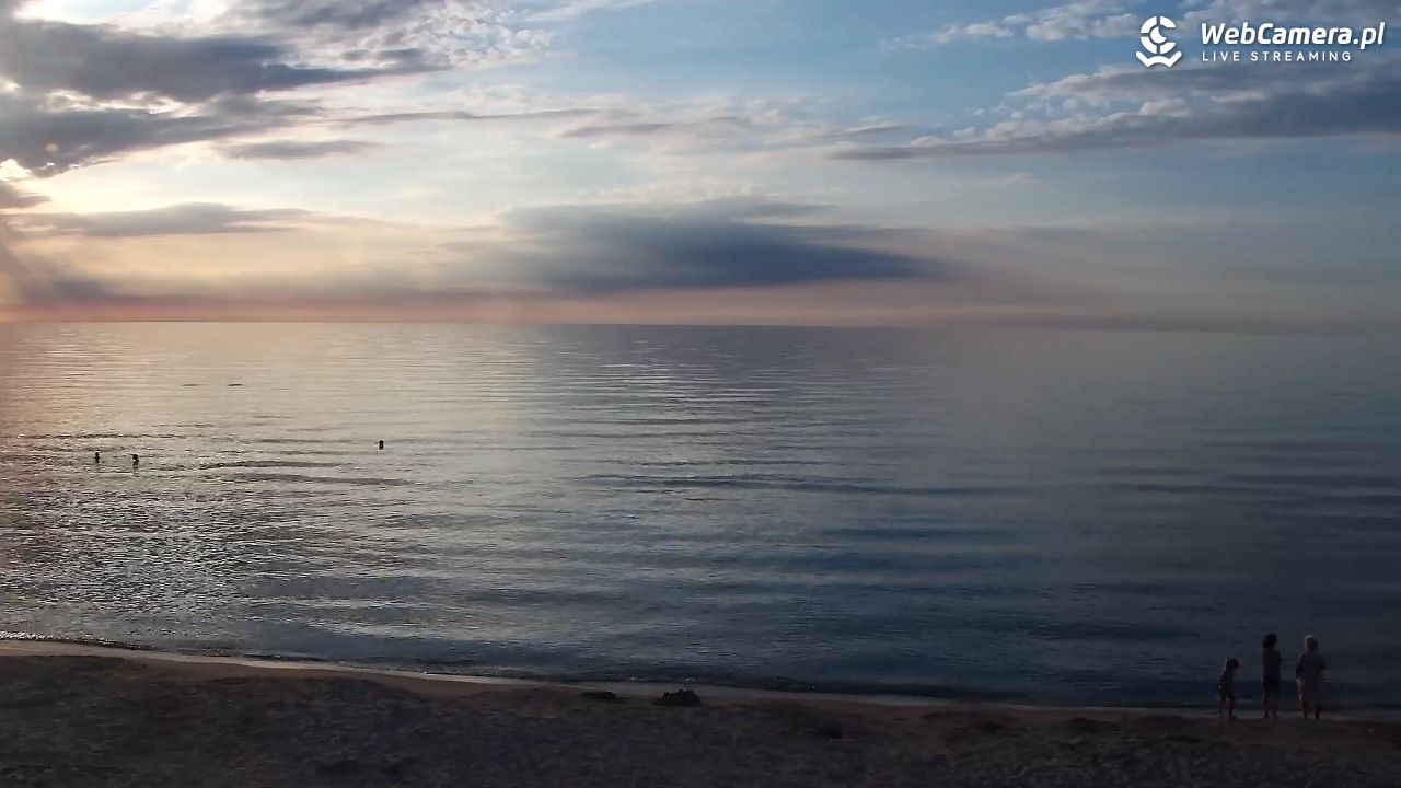 Grzybowo - widok na plażę - 24 czerwiec 2026, 20:17