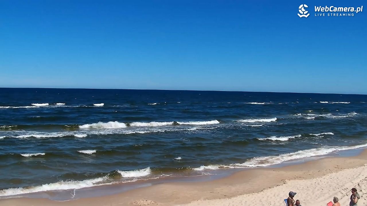 Grzybowo - widok na plażę - 22 czerwiec 2026, 11:57