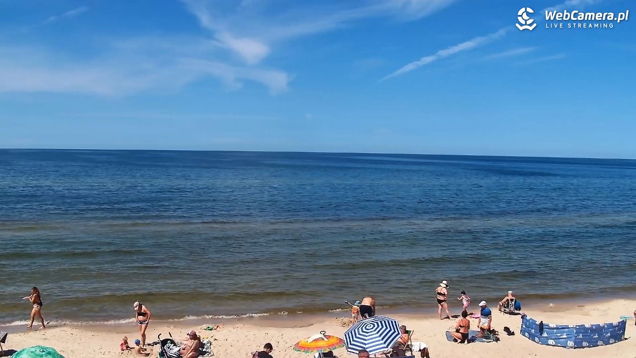 Grzybowo - widok na plażę - 24 czerwiec 2026, 14:37