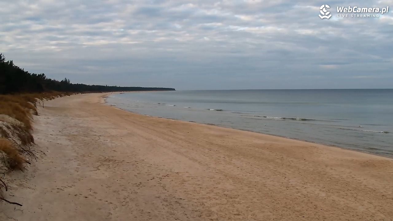 Grzybowo - widok na plażę - 19 grudzień 2025, 09:58