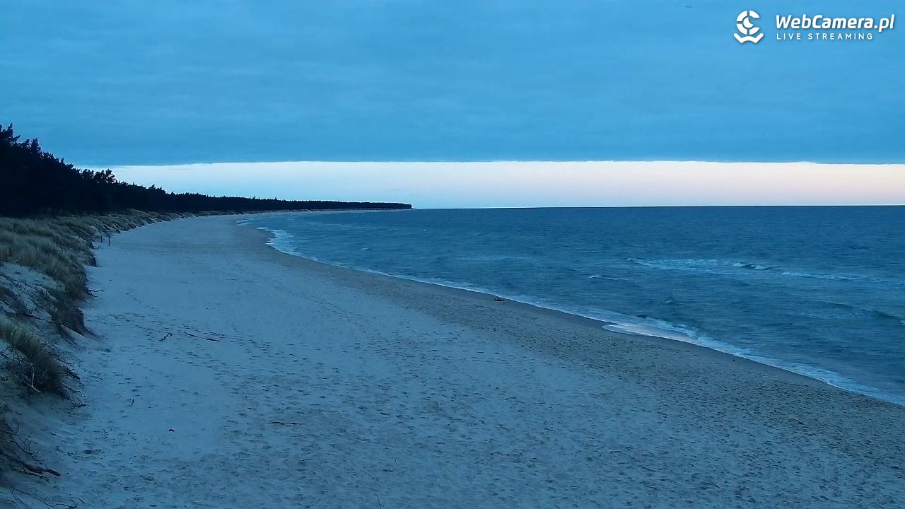 Grzybowo - widok na plażę - 08 maj 2026, 05:16