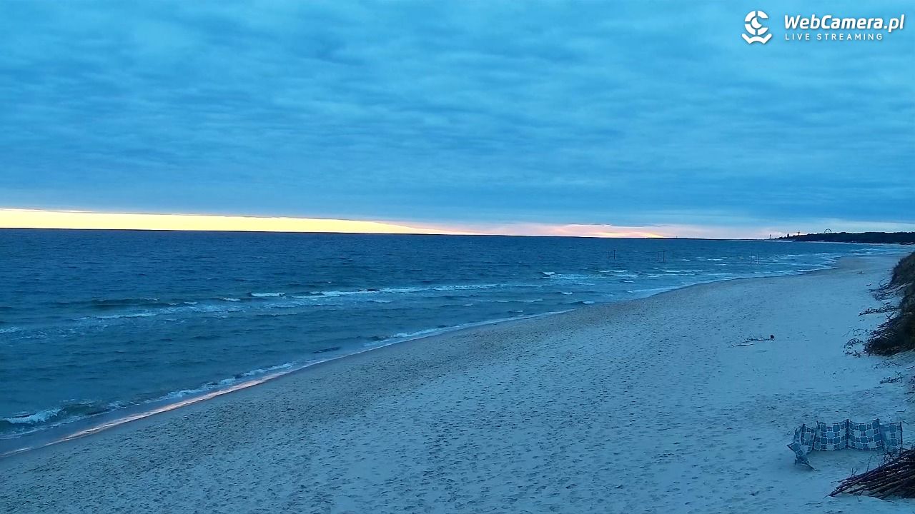 Grzybowo - widok na plażę - 08 maj 2026, 05:16