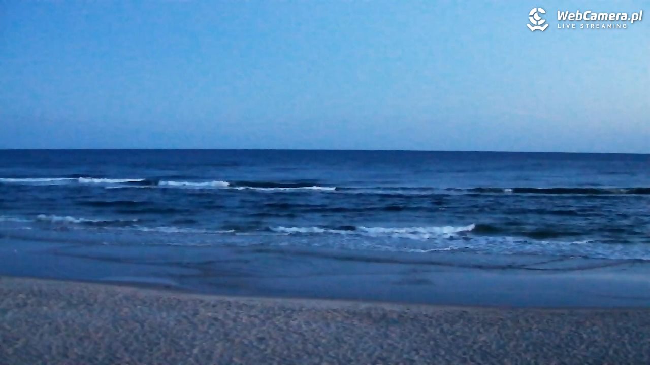 Grzybowo - widok na plażę - 16 wresień 2025, 06:02