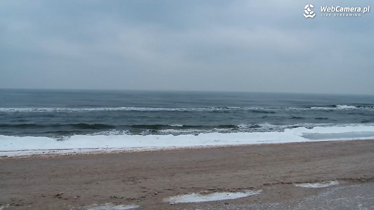 Grzybowo - widok na plażę - 05 luty 2026, 15:17