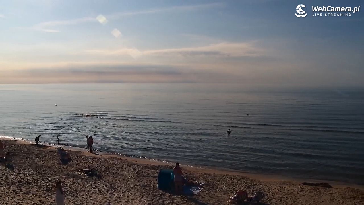 Grzybowo - widok na plażę - 24 czerwiec 2026, 18:28